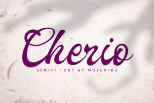 Cherio: The Handcrafted Script Font That Bridges Personality and Professionalism