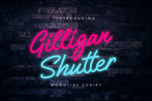Gilligan Shutter: Why This Monoline Signature Font Is Reshaping Authentic Brand Expression