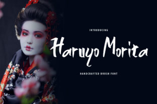 Haruyo Morita: A Japanese Brush Script Font