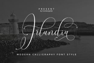 Irlandia Script: Elevate Your Design with Elegant, Feminine Calligraphy