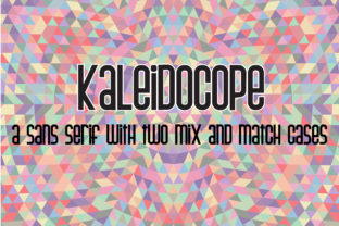 Kaliedoscope: A Versatile Sans Serif Font Designed for Creative Flexibility