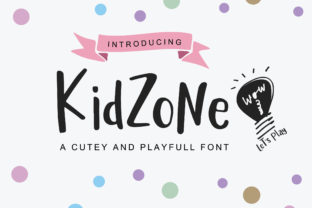 Kidzone Font: Why This Cheerful Handwritten Typeface Is Resonating with Modern Creators