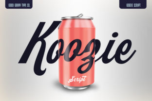 Koozie: The Vintage Brush Script Font That Feels Like Hand-Drawn Magic