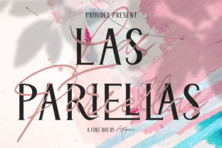 Las Pariellas Duo: Where Serif Sophistication Meets Script Charm