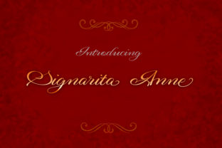 Signarita Anne: The Bold & Sweet Handwritten Font That Elevates Every Design