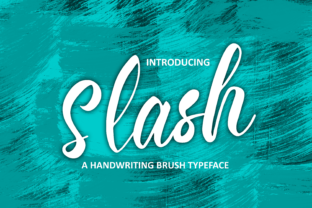 Slash: A Handwritten Font with Modern Energy