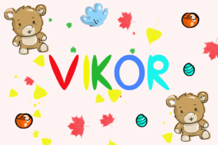Vikor: A Playful, Distinctive Sans-Serif Font for Creative Projects