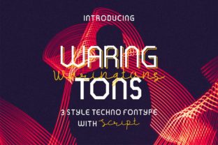 Waring Tons: A Modern Typeface Designed for Clarity, Character, and Creative Confidence